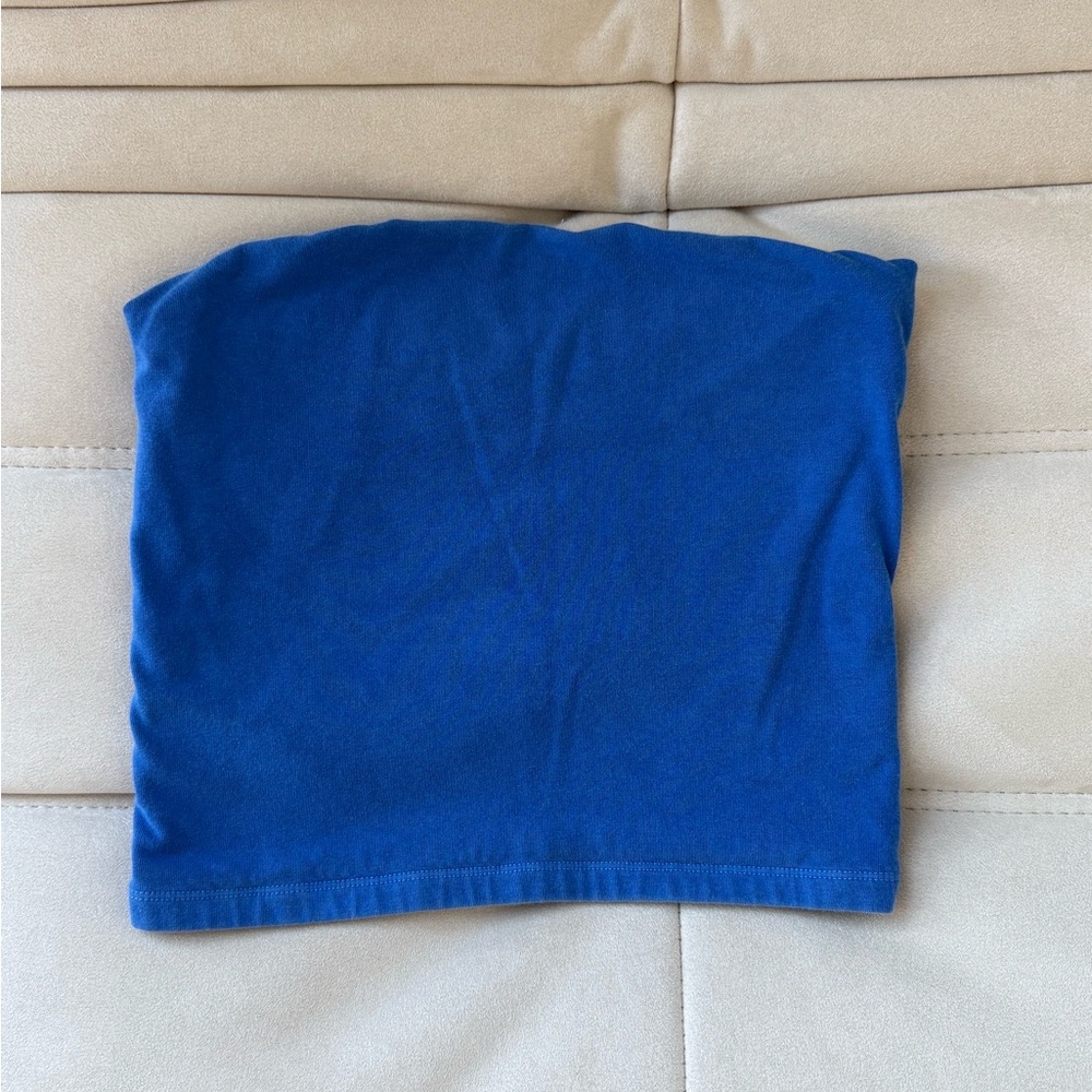 Brandy Melville Blue Tube Top